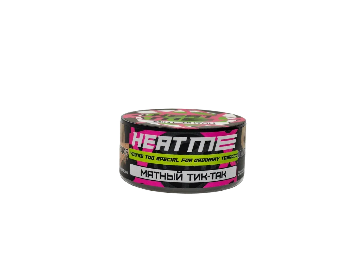 картинка Табак HEAT ME - Mint Tiktak (Мятный Тиктак) 25 гр. от магазина BigSmoke