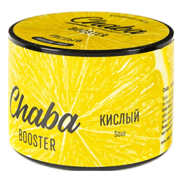 картинка Chaba "Booster" (Кислый) Nicotine Free 50 гр. от магазина BigSmoke