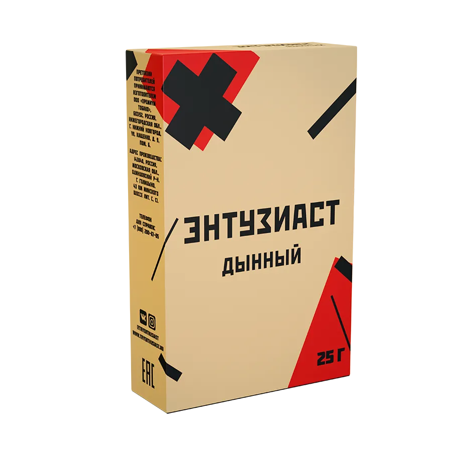 картинка Табак Энтузиаст - Дынный 25 гр. от магазина BigSmoke
