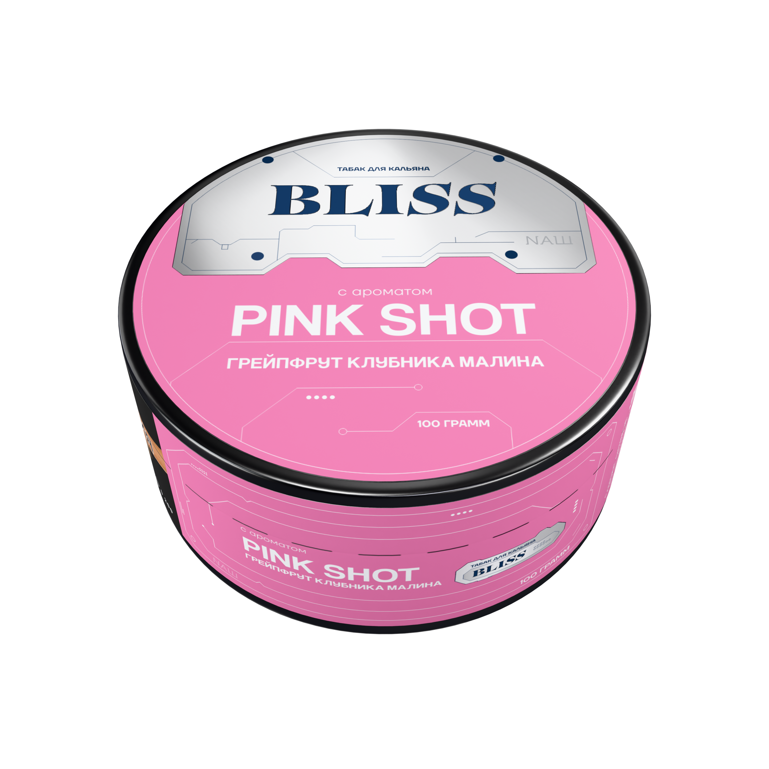картинка Табак Bliss - Pink Shot 100 гр. от магазина BigSmoke