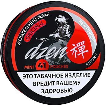 картинка Табак Жевательный DZEN Strong Mini - Original 9 гр. от магазина BigSmoke