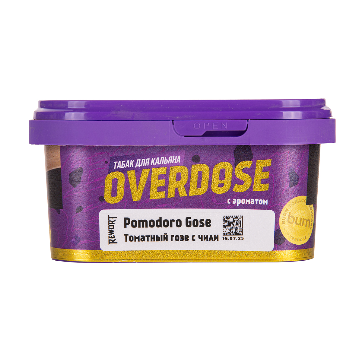 картинка Табак Overdose - Pomodoro Gose 200 гр. от магазина BigSmoke