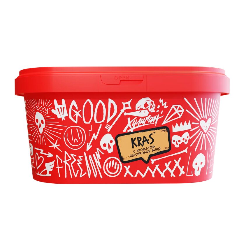 картинка Табак Хулиган - Kras ( Персиковое Вино) 200 гр. от магазина BigSmoke