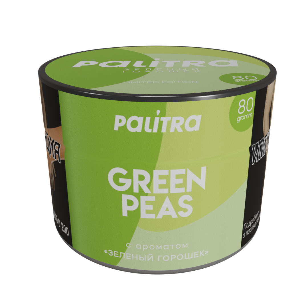 картинка Табак Palitra - Green Peas (Зеленый горошек) 80 гр. от магазина BigSmoke