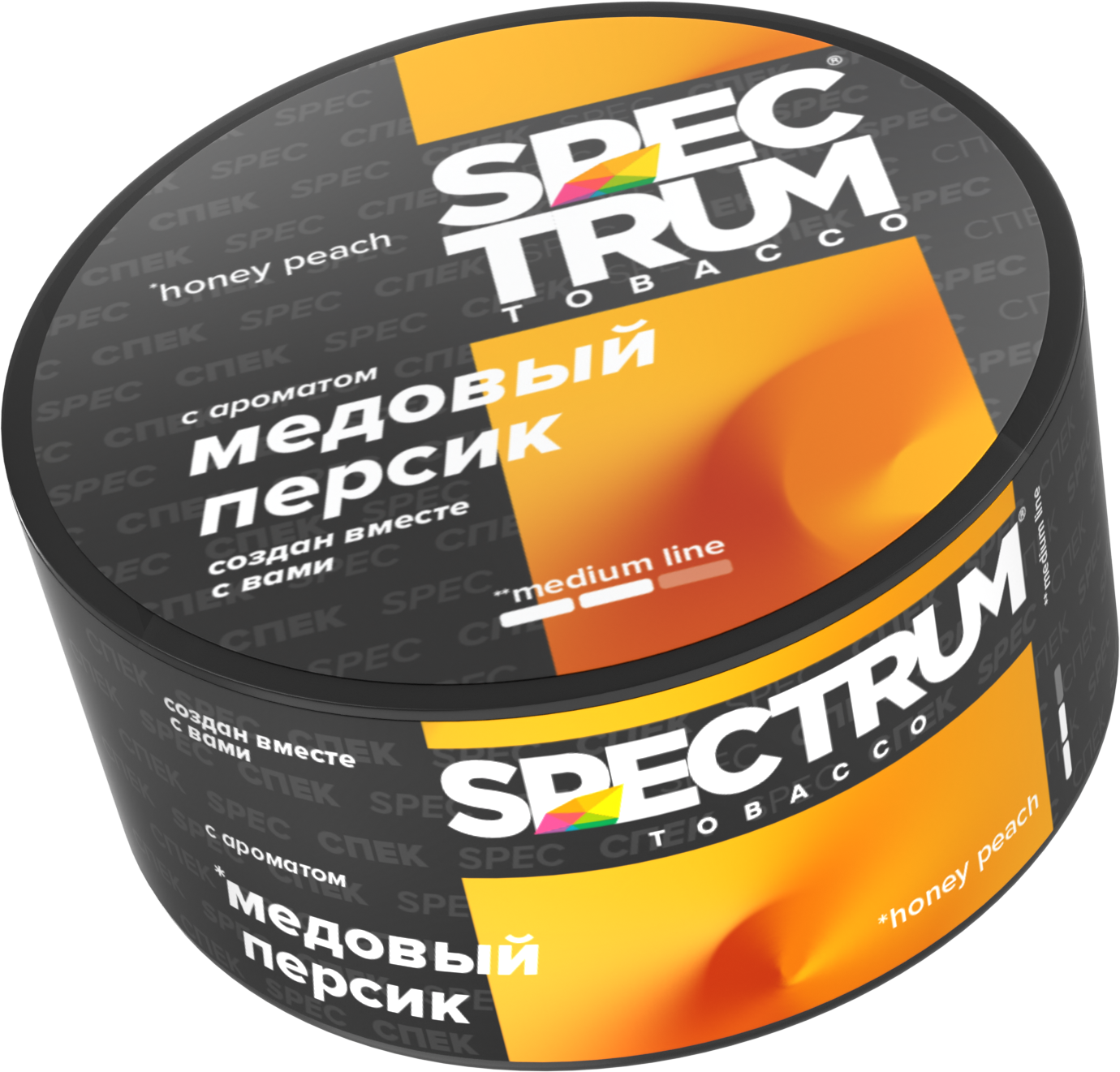 картинка Табак Spectrum Medium - Honey Peach 25 гр. от магазина BigSmoke