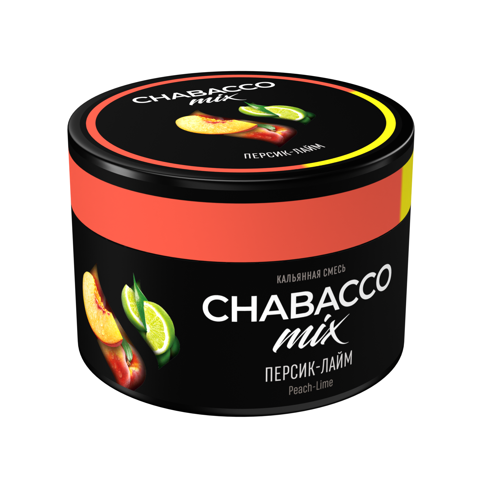 картинка Chabacco Mix Medium - Peach Lime 40 гр. от магазина BigSmoke