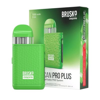 картинка Brusko Minican Pro Plus - Зеленый от магазина BigSmoke