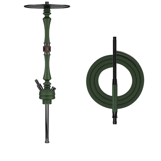 картинка Кальян Hoob - Mars British racing green/Black от магазина BigSmoke