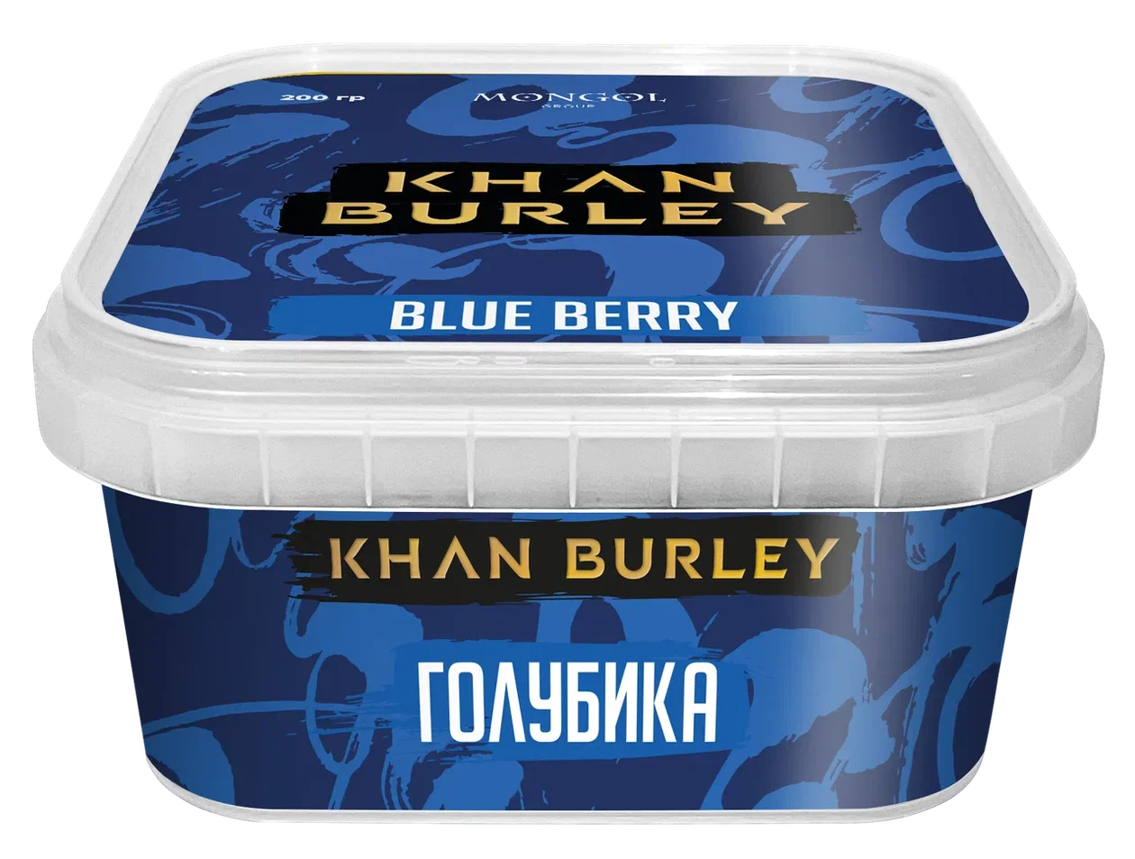 картинка Табак Khan Burley - Голубика (Blue Berry) 200 гр. от магазина BigSmoke