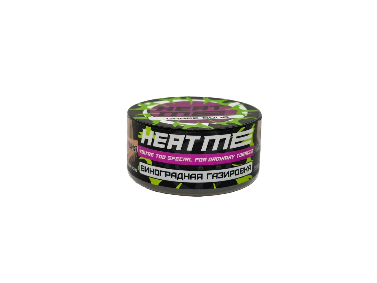 картинка Табак HEAT ME - Grape Soda (Виноградная Газировка) 25 гр. от магазина BigSmoke