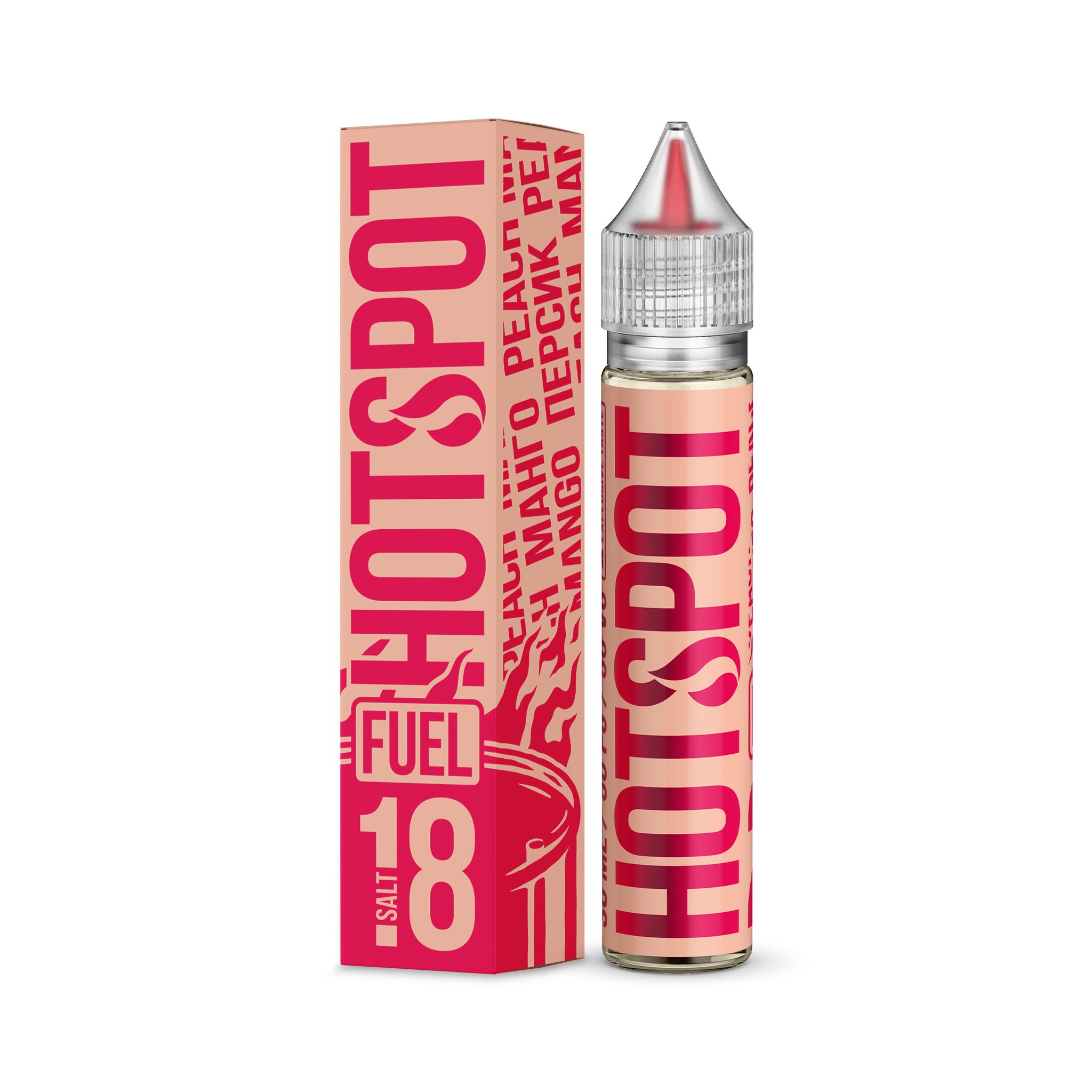 картинка Hotspot Fuel 18 mg - Mango Peach от магазина BigSmoke
