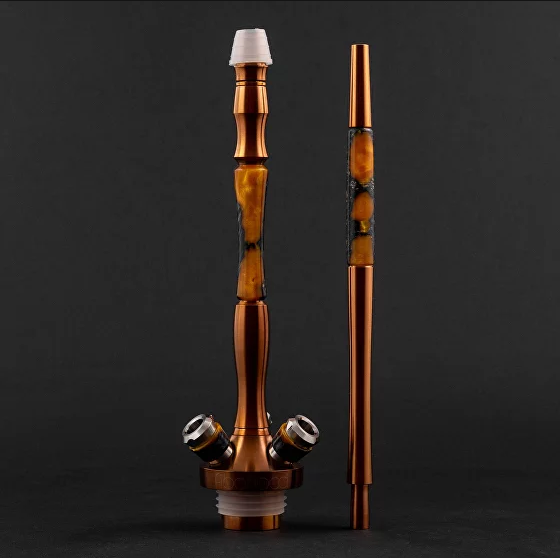 картинка Кальян Union Hookah - Fibonacci PVD (Bronze) от магазина BigSmoke