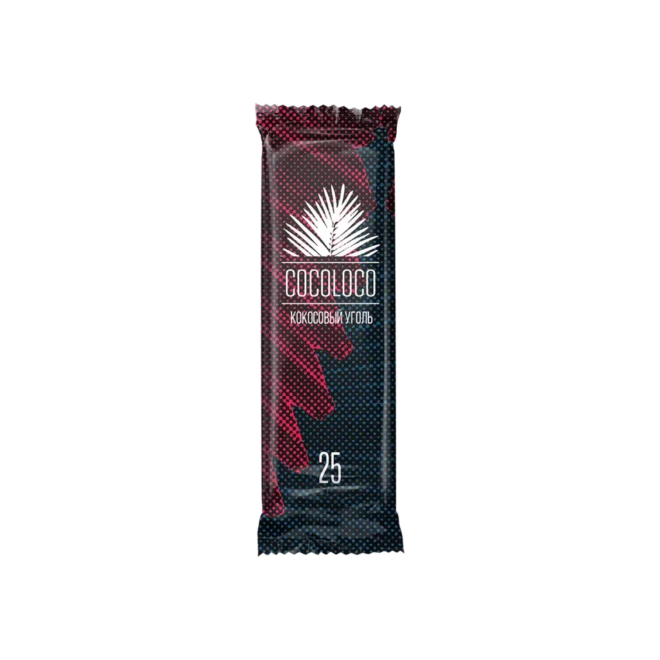 картинка Уголь Cocoloco Minipack 12 pcs x 25 мм от магазина BigSmoke