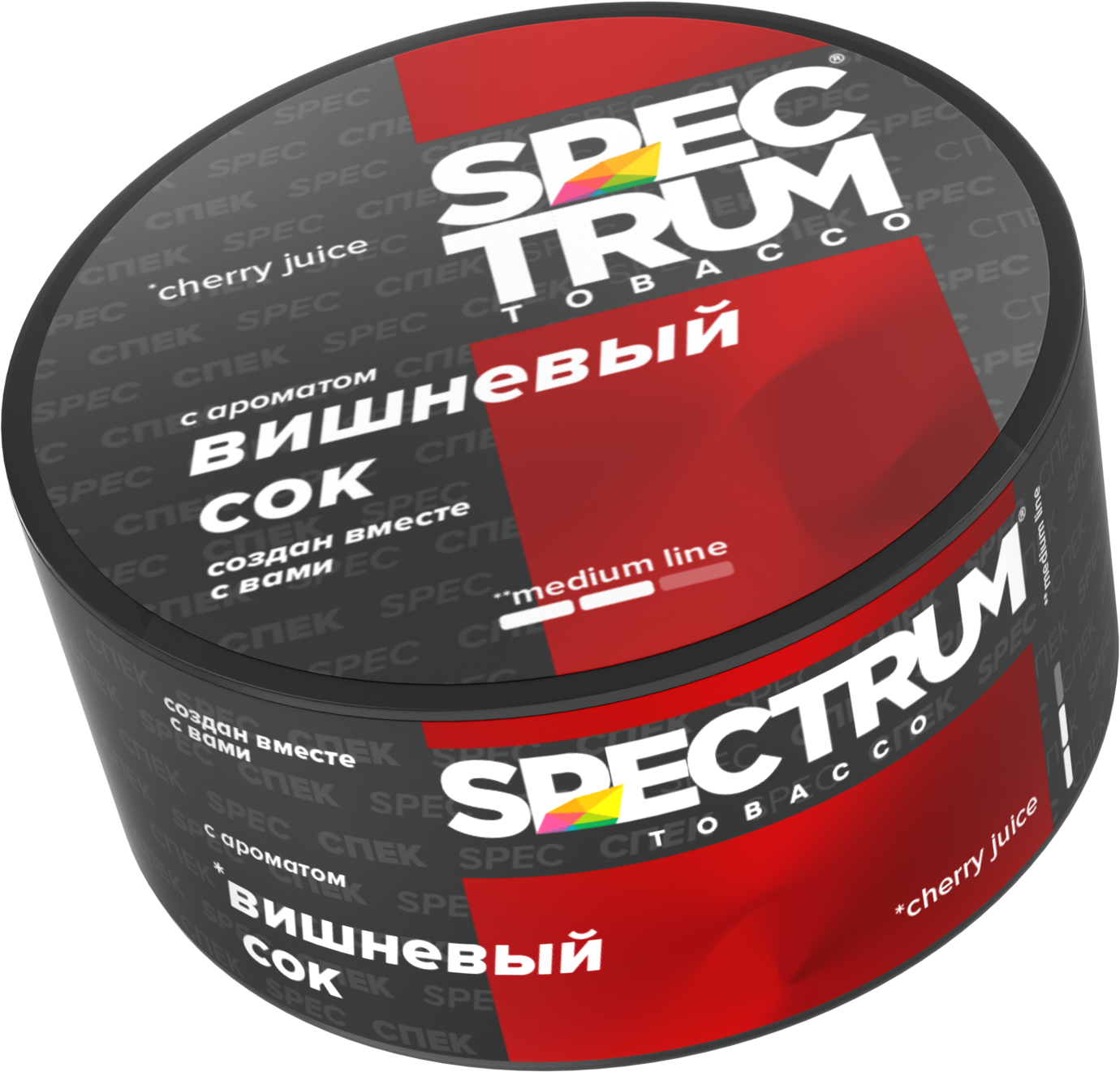 картинка Табак Spectrum Medium - Cherry Juice 25 гр. от магазина BigSmoke