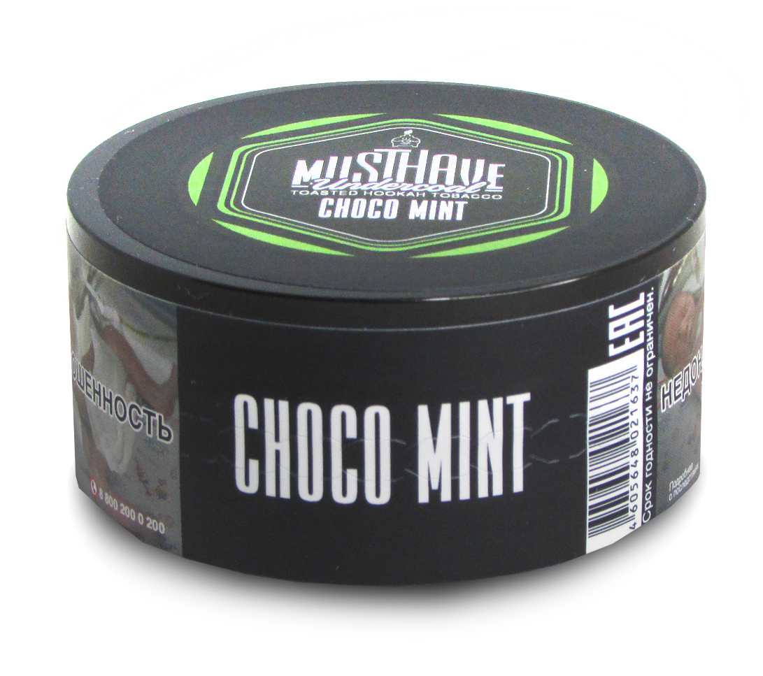 картинка Табак Must Have - Choco Mint 25 гр. от магазина BigSmoke