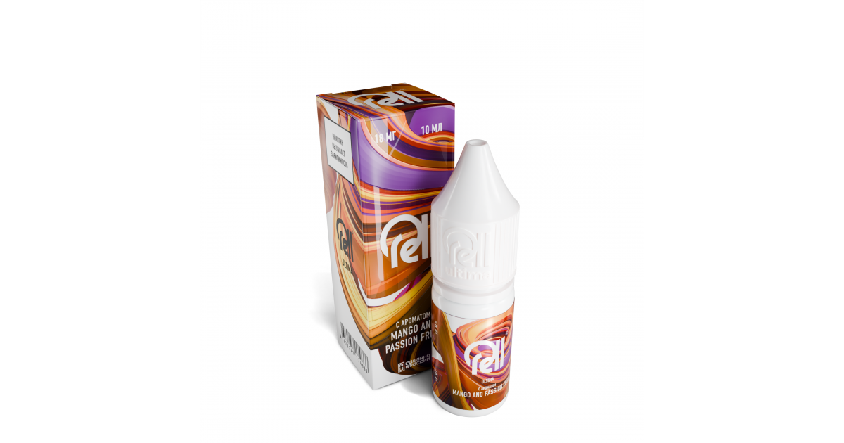 картинка Жидкость Rell Ultimate 10мл 20мг - Mango Passion Fruit (Манго и Маракуйя) от магазина BigSmoke