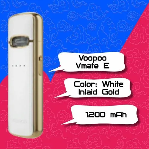 картинка Voopoo Vmate E (Green Inlaid Gold) от магазина BigSmoke