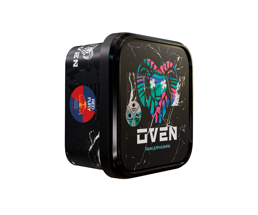 картинка Табак Oven - Red Fury (Барбарисовый Энергетик) 200 гр. от магазина BigSmoke
