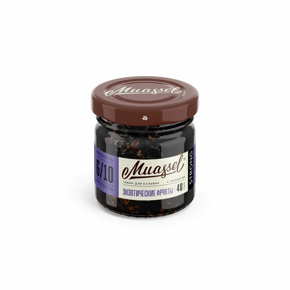 картинка Табак Muassel 6/10 - Экзотические Фрукты 40гр. от магазина BigSmoke