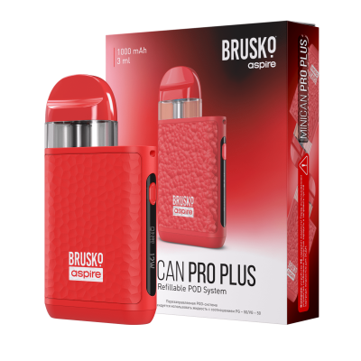 картинка Brusko Minican Pro Plus - Красный от магазина BigSmoke