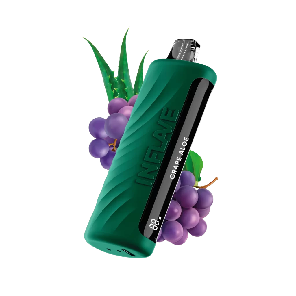 картинка Inflave Omega 10000 - Виноград Алоэ от магазина BigSmoke