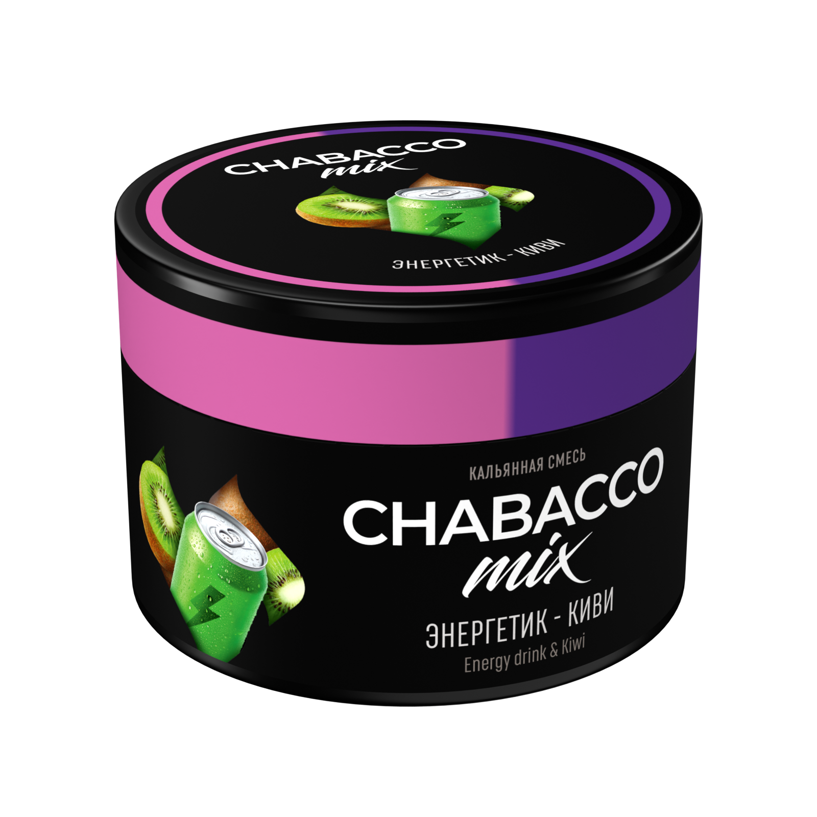 картинка Chabacco Mix Medium - Energy Drink Kiwi 40 гр. от магазина BigSmoke