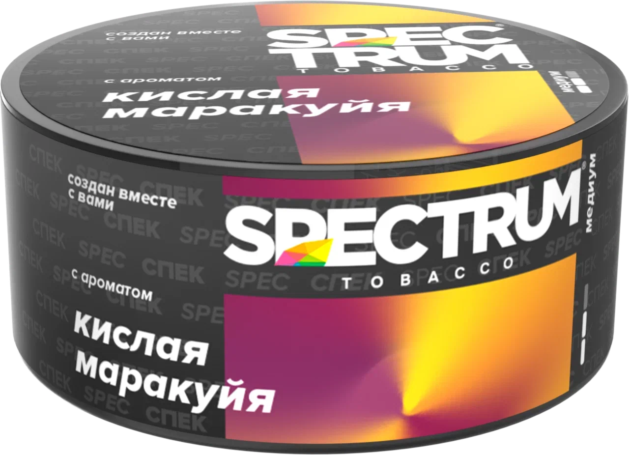 картинка Табак Spectrum Medium - Кислая Маракуйя 25 гр. от магазина BigSmoke