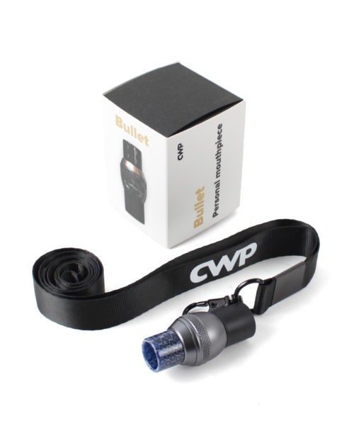 картинка Индивидуальный мундштук CWP BULLET (Grey-Blue) от магазина BigSmoke