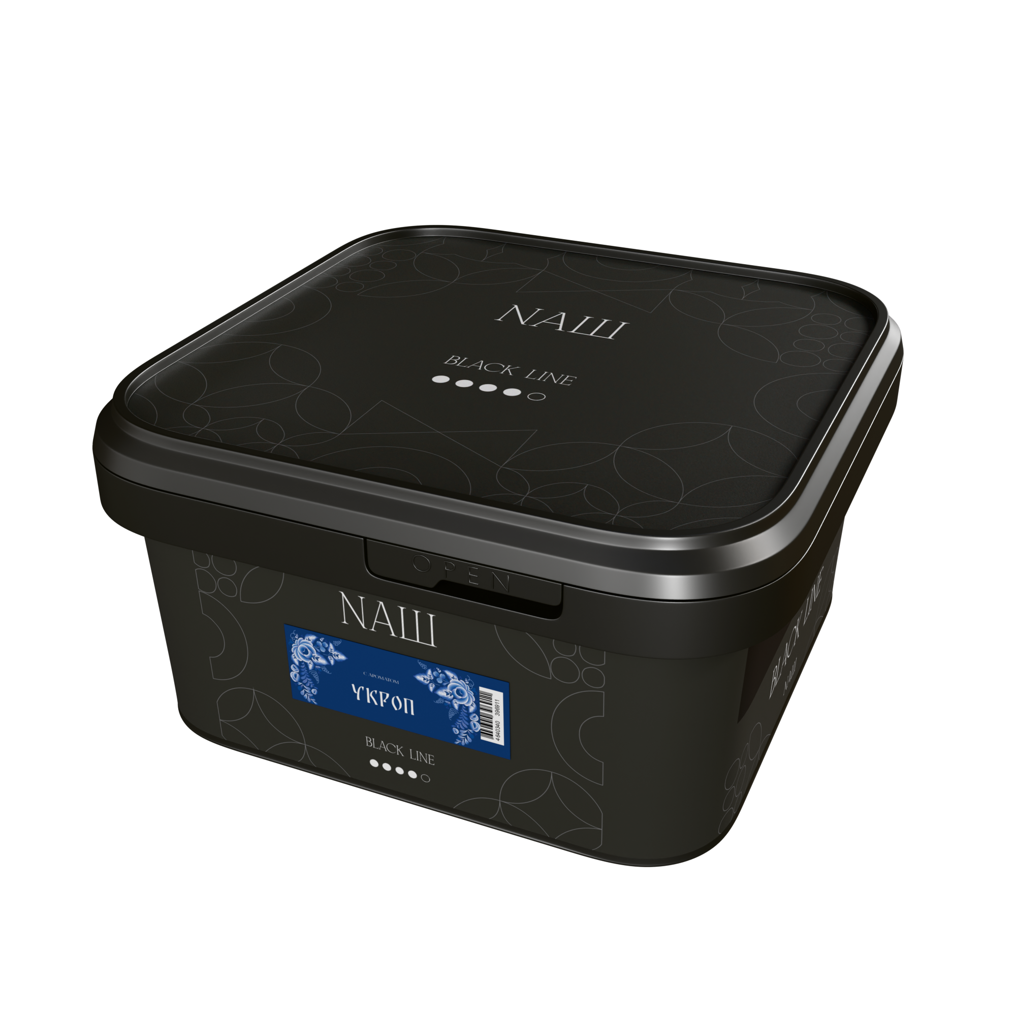 картинка Табак НАШ Black - Укроп 200 гр. от магазина BigSmoke