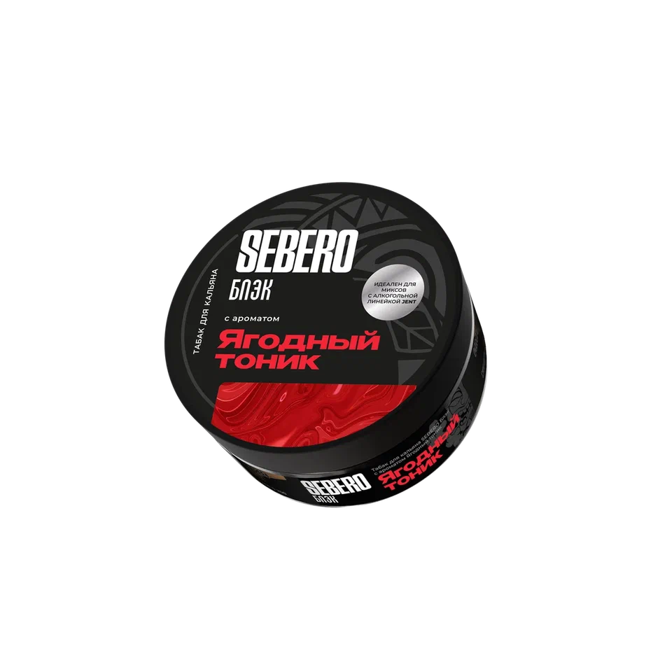 картинка Табак Sebero Black - Ягодный Тоник 100 гр. от магазина BigSmoke