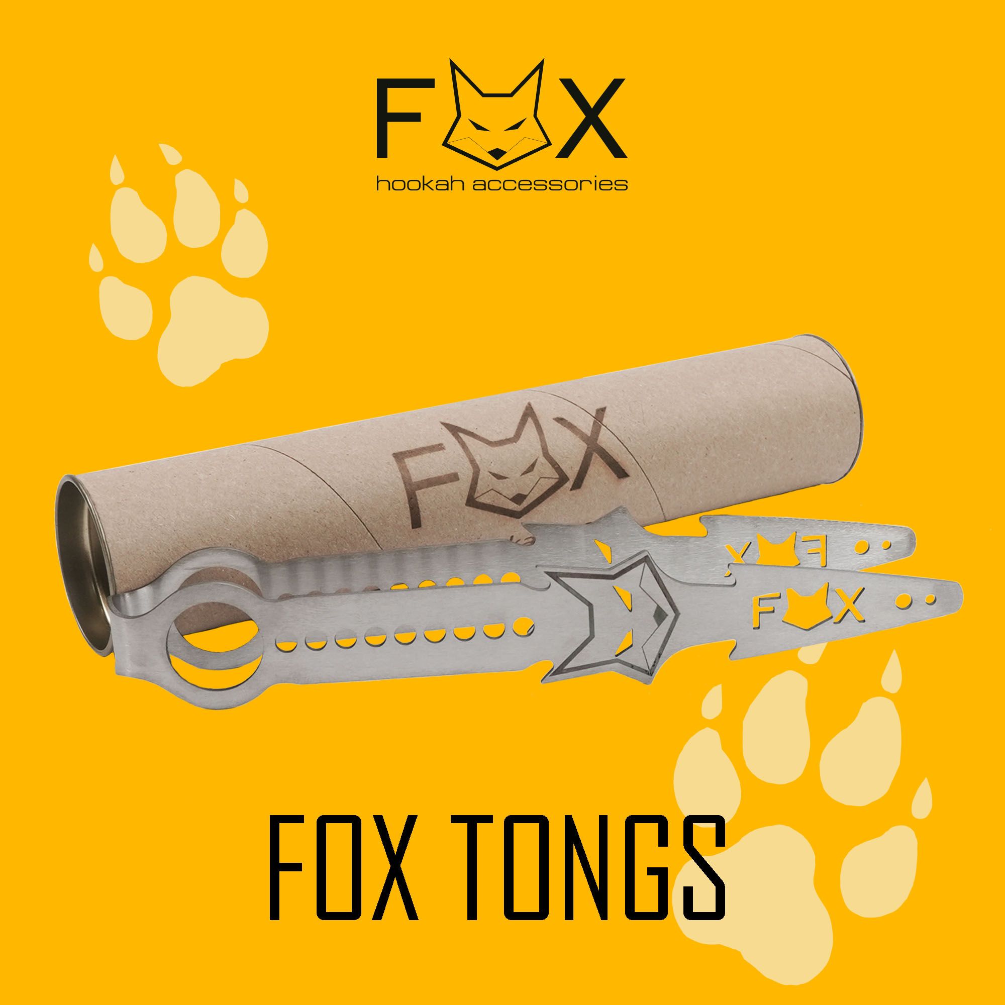картинка Щипцы Fox Tongs от магазина BigSmoke