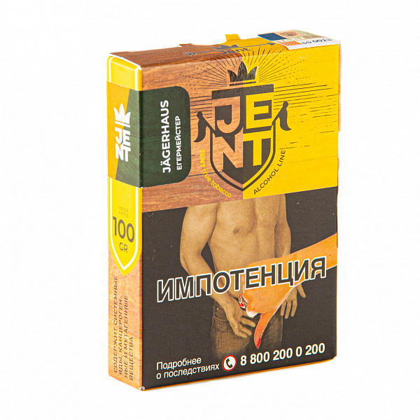 картинка Табак Jent - Егермейстер (Jagerhaus) 100 гр. от магазина BigSmoke