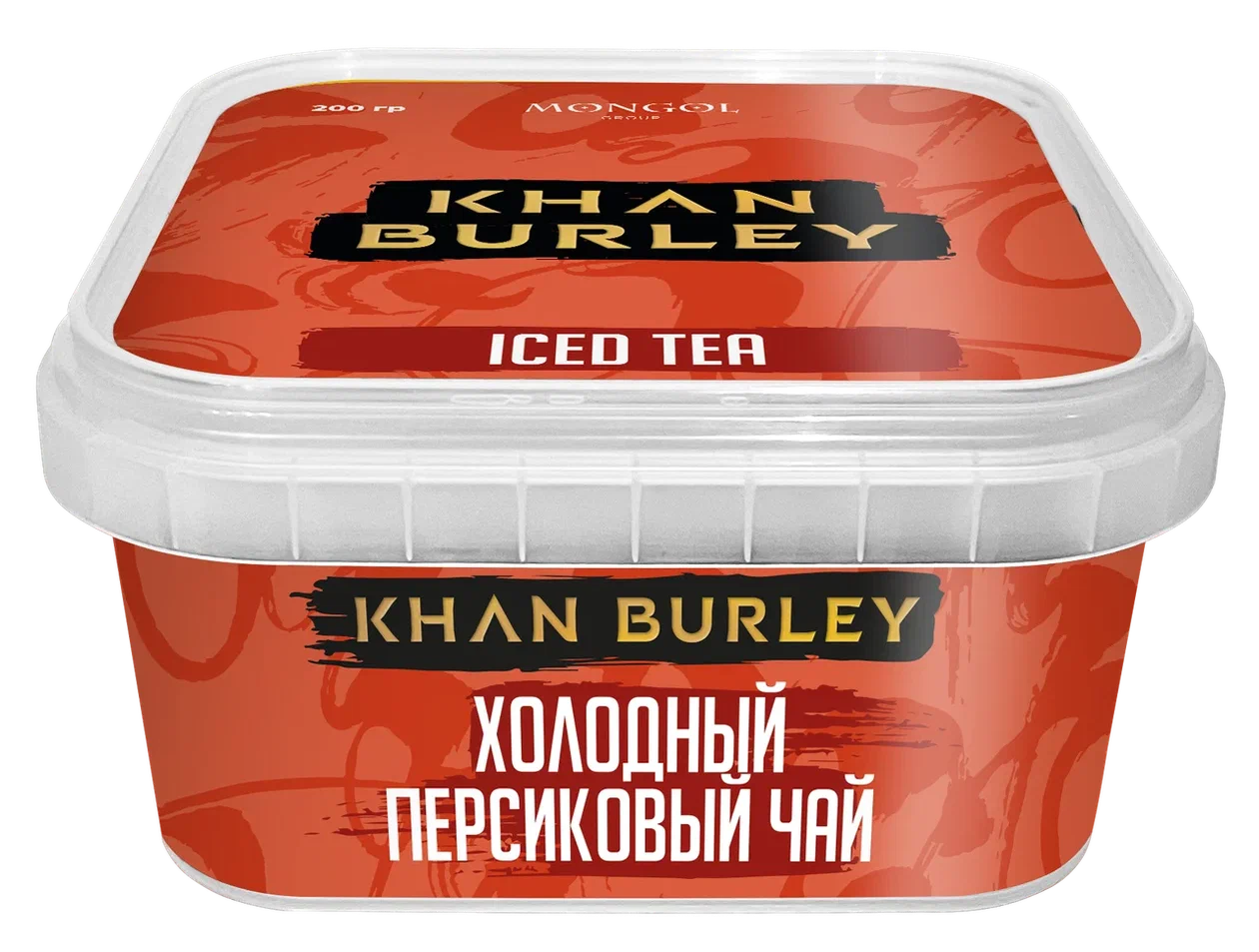 картинка Табак Khan Burley - Холодный Персиковый Чай (Iced Tea) 200 гр. от магазина BigSmoke