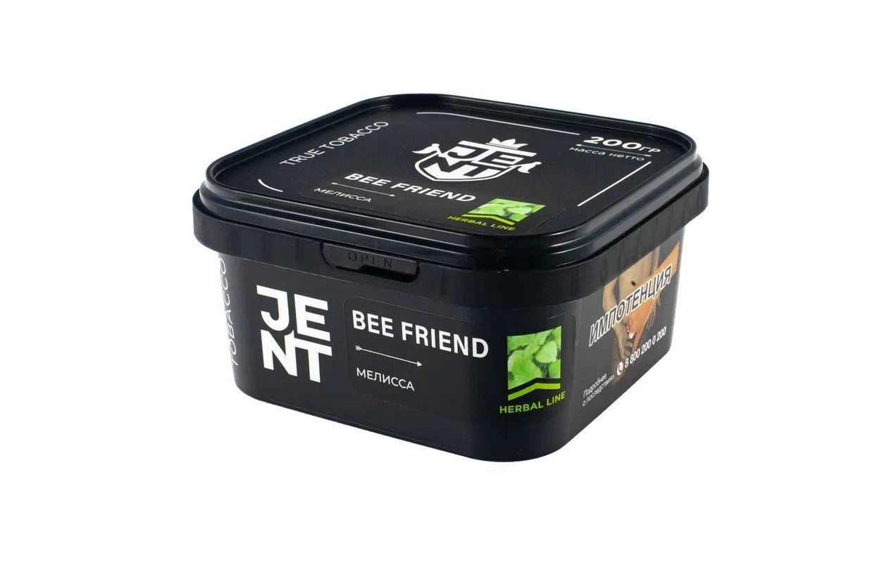 картинка Табак Jent - Мелисса (Bee Friend) 200 гр. от магазина BigSmoke