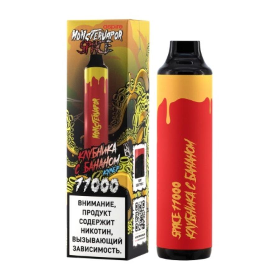 картинка Brusko Monstrvapor Space 11000 - Клубника с Бананом от магазина BigSmoke