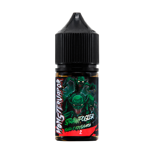 картинка MonsterVapor Strong 30 мл. 20 мг. - Straw Fogler (Киви с Клубникой) от магазина BigSmoke