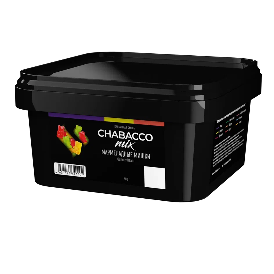картинка Chabacco Mix Medium - Gummy Bears 200 гр. от магазина BigSmoke