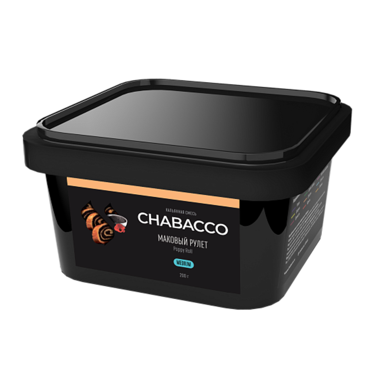 картинка Chabacco Medium - Poppy Roll 200 гр. от магазина BigSmoke