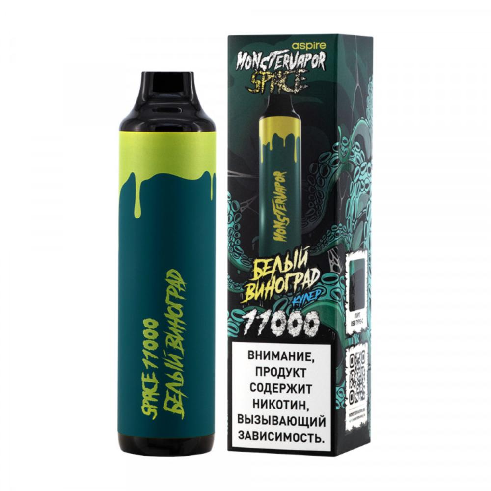 картинка Brusko Monstrvapor Space 11000 - Белый Виноград от магазина BigSmoke