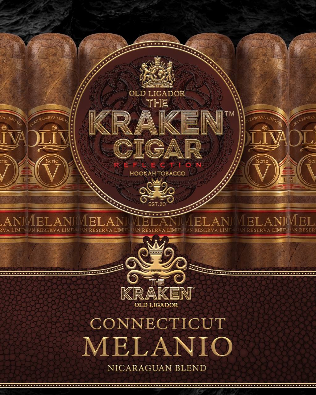 картинка Табак Kraken Line Cigar Reflection - Melanio 30 гр. от магазина BigSmoke