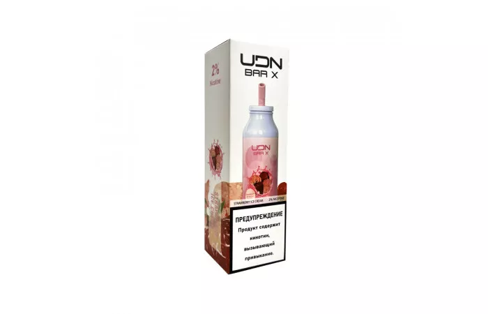 картинка UDN Bar 7000 - Strawberry Ice Cream от магазина BigSmoke