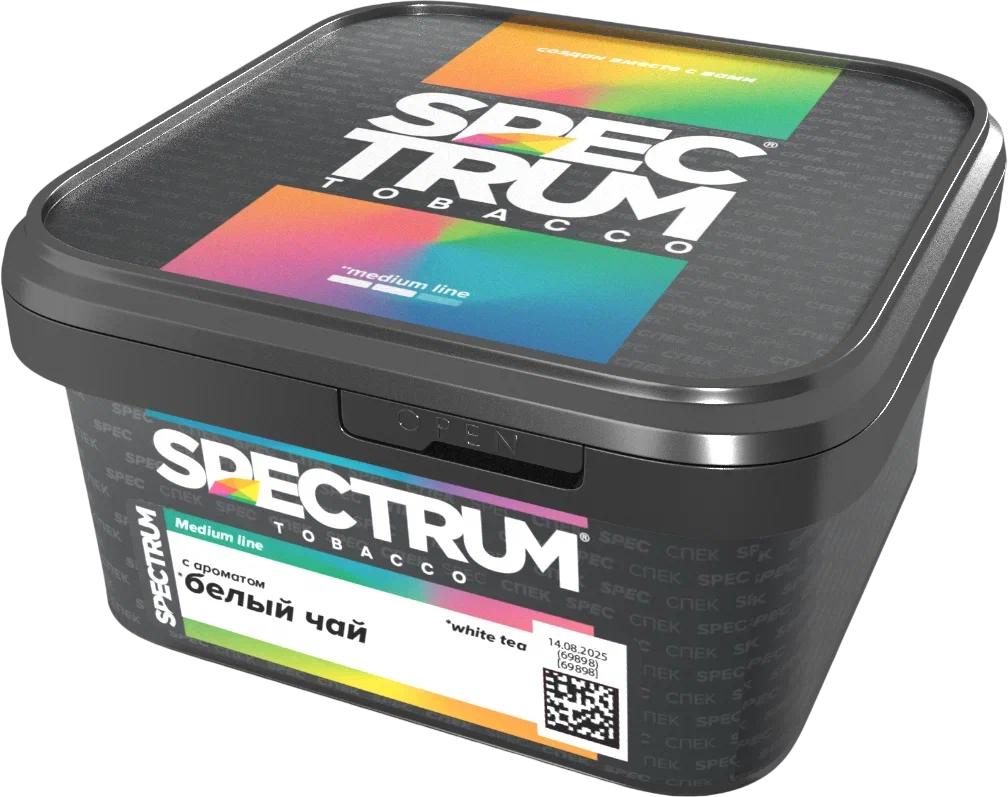 картинка Табак Spectrum Medium - White Tea 200 гр. от магазина BigSmoke