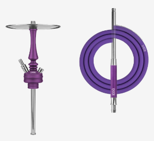 картинка Кальян Hoob - Mars Mini Royal Purple/Space Grey от магазина BigSmoke