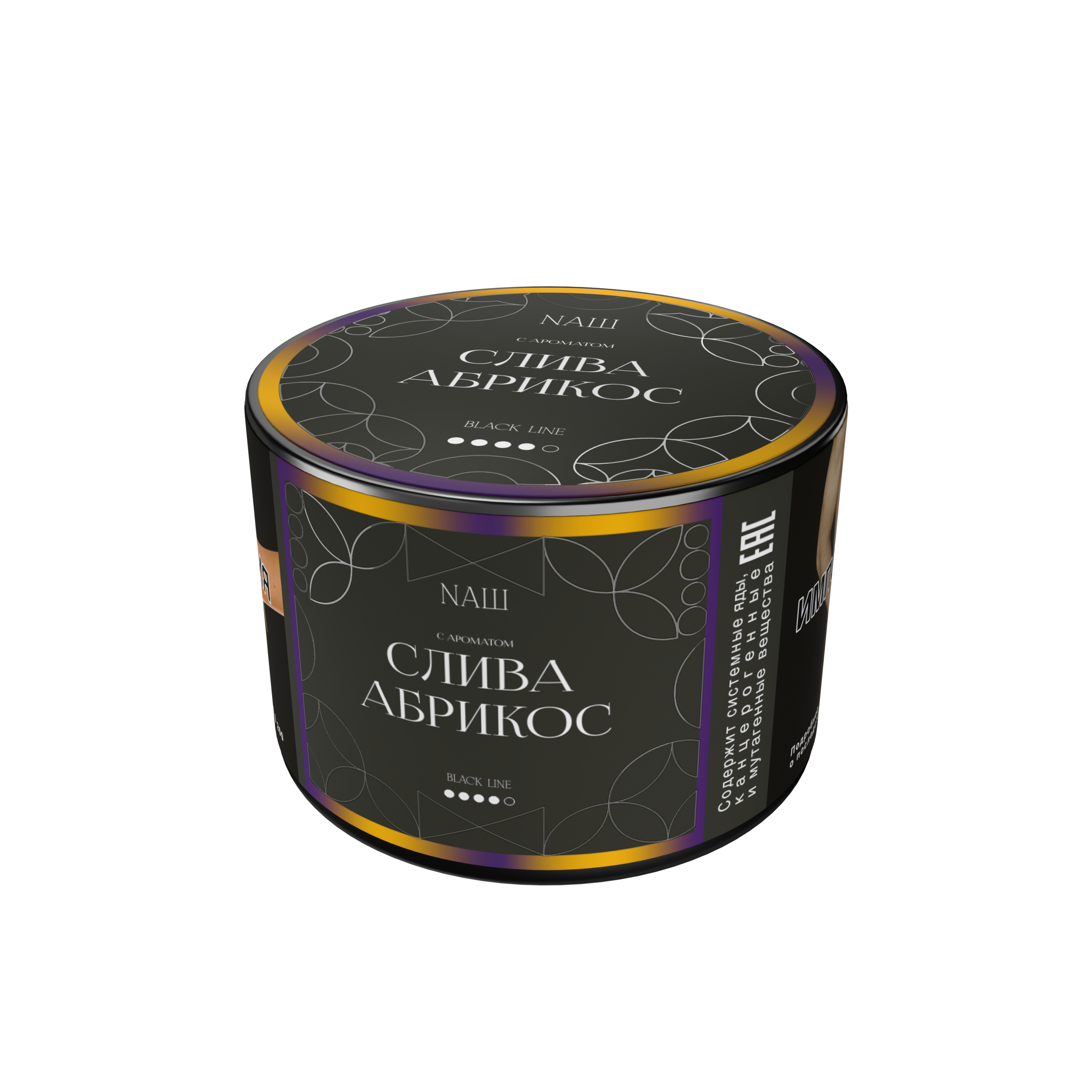 картинка Табак НАШ Black - Слива Абрикос 40 гр. от магазина BigSmoke