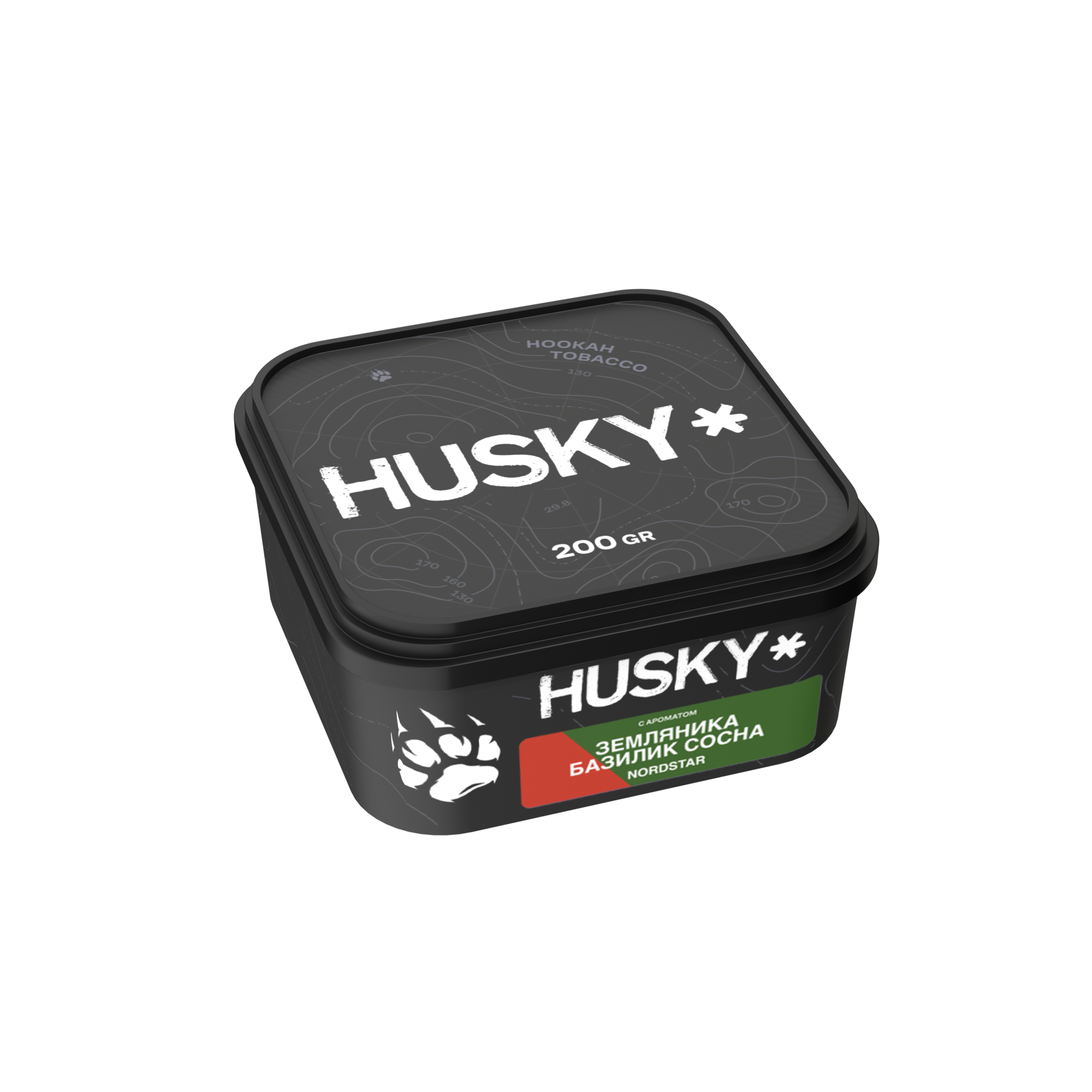 картинка Табак Husky - Nordstar (Земляника Базилик Сосна) 200 гр. от магазина BigSmoke