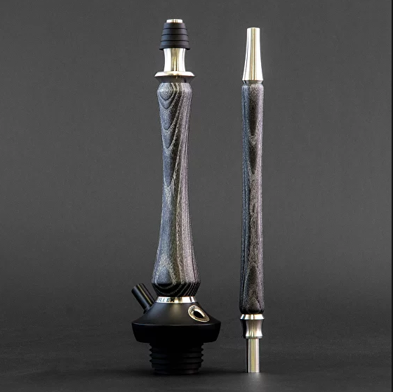 картинка Кальян Union Hookah - Sleek Стандарт Черный с Серебром от магазина BigSmoke