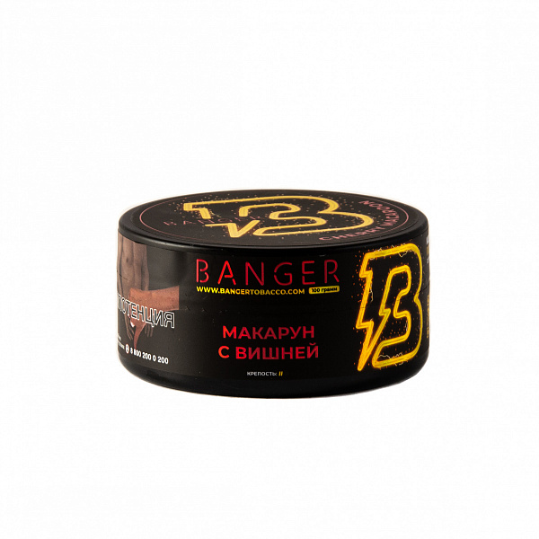 картинка Табак Banger - Cherry Macaroon 100 гр. от магазина BigSmoke