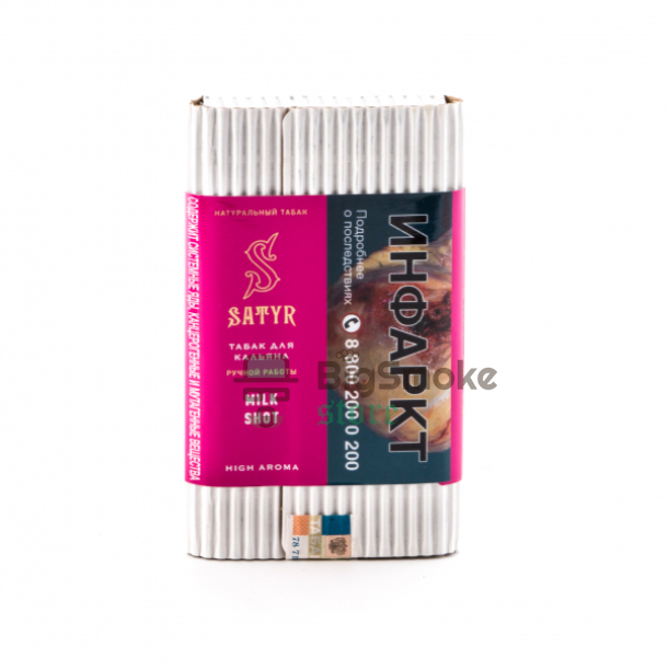 картинка Табак Satyr - Milk Shot 25 гр. от магазина BigSmoke