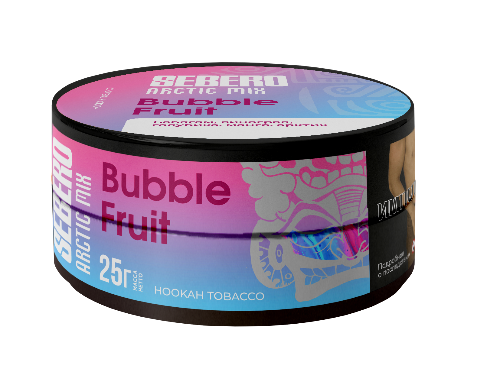 картинка Табак Sebero Arctic Mix - Bubble Fruit 25 гр. от магазина BigSmoke