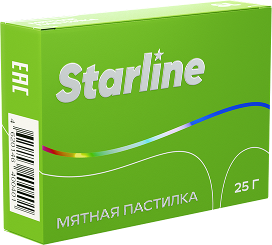 картинка Табак Starline - Мятная Пастилка 25 гр. от магазина BigSmoke